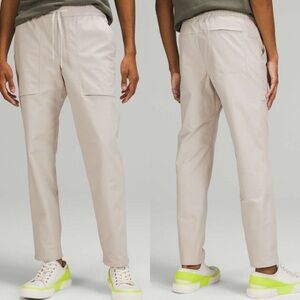 Lululemon‎ Bowline Mens Pants Grey Size Large Stretch Utilitech M5A97S Ripstop L